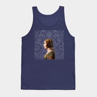 Leonardo da Vinci La Bella Principessa Tank Top